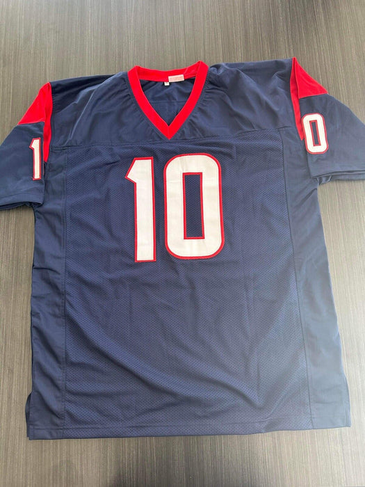 DeAndre Hopkins Houston Texans Autographed Custom Jersey JSA