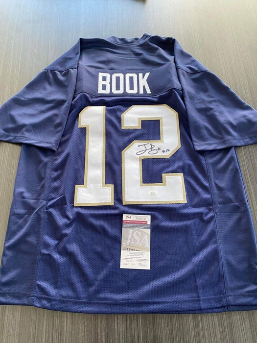 Ian Book Notre Dame Fighting Irish Autographed Custom Jersey JSA