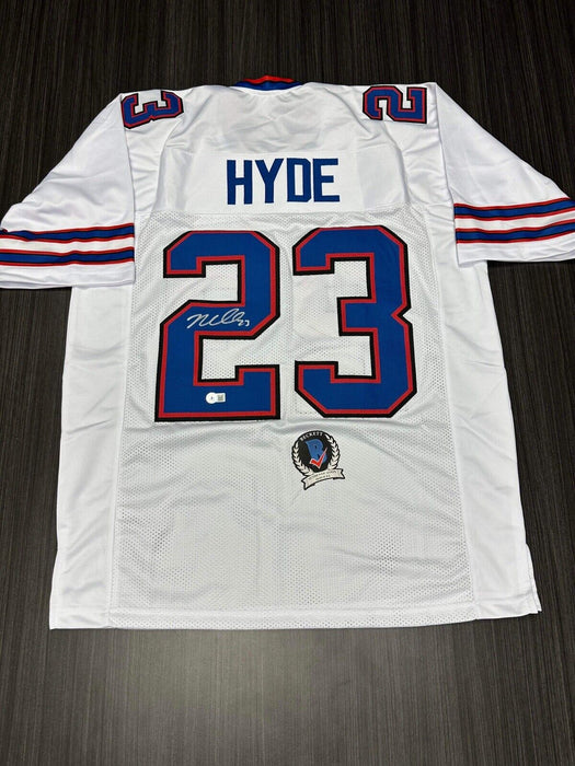 Micah Hyde Buffalo Bills Autographed Custom Jersey Beckett