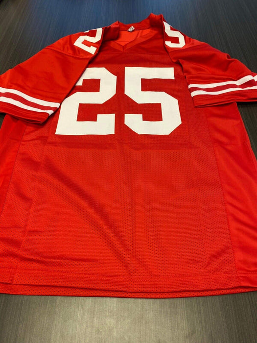 Elijah Mitchell San Francisco 49ers Autographed Custom Jersey Beckett