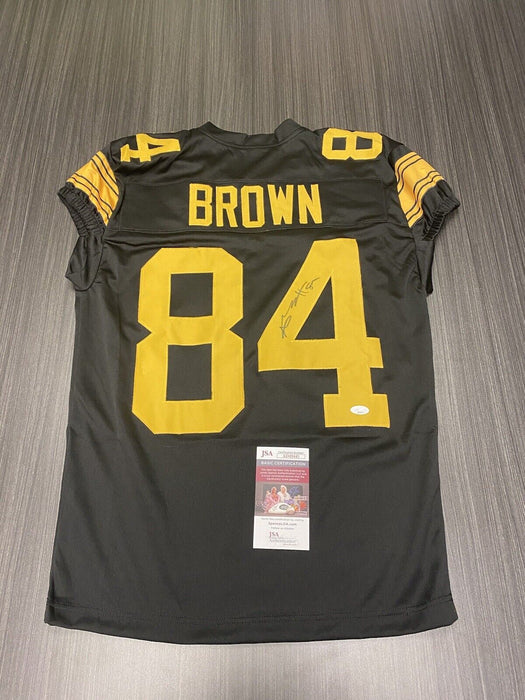 Antonio Brown Pittsburgh Steelers Autographed Custom Color Rush Jersey JSA