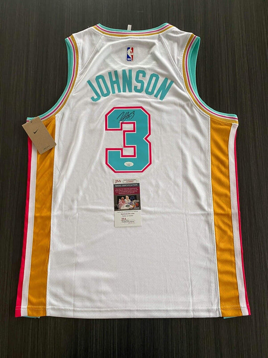 Keldon Johnson San Antonio Spurs Autographed Custom Jersey JSA