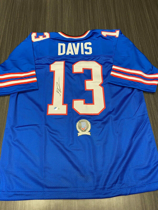 Gabriel Davis Buffalo Bills Autographed Custom Jersey Beckett