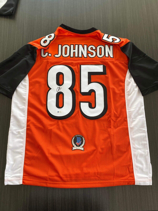 Chad Johnson Cincinnati Bengals Autographed Custom Jersey Beckett