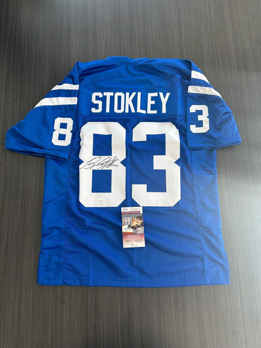 Brandon Stokley Indianapolis Colts Autographed Custom Jersey JSA