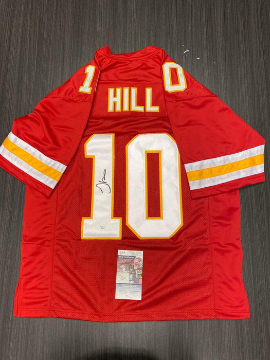 Tyreek Hill Kansas City Chiefs Autographed Custom Jersey JSA