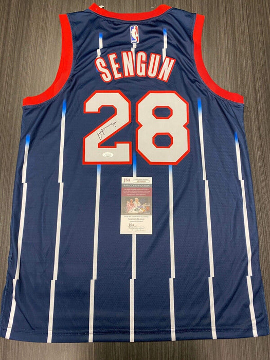 Alperen Sengun Houston Rockets Autographed Custom Jersey JSA