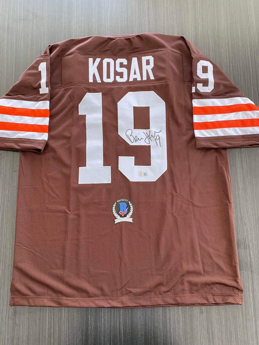 Bernie Kosar Cleveland Browns Autographed Custom Jersey Beckett