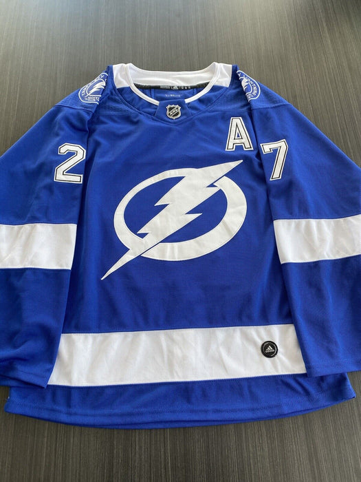 Ryan Mcdonagh Tampa Bay Lightning Autographed Custom Jersey JSA