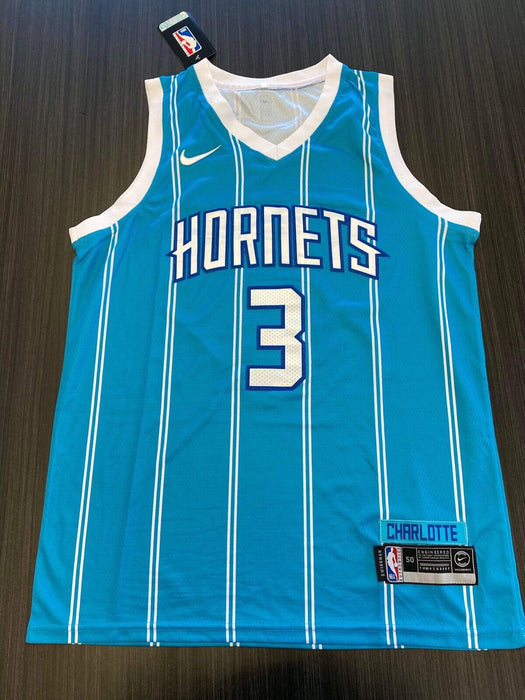 Terry Rozier Charlotte Hornets Autographed Custom Jersey JSA