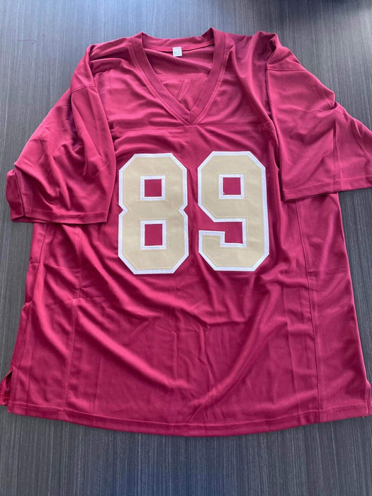 Santana Moss Washington Redskins Autographed Custom Jersey JSA Inscribed