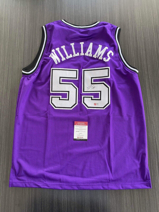 Jason Williams Sacramento Kings Autographed Custom Jersey Pristine Auction