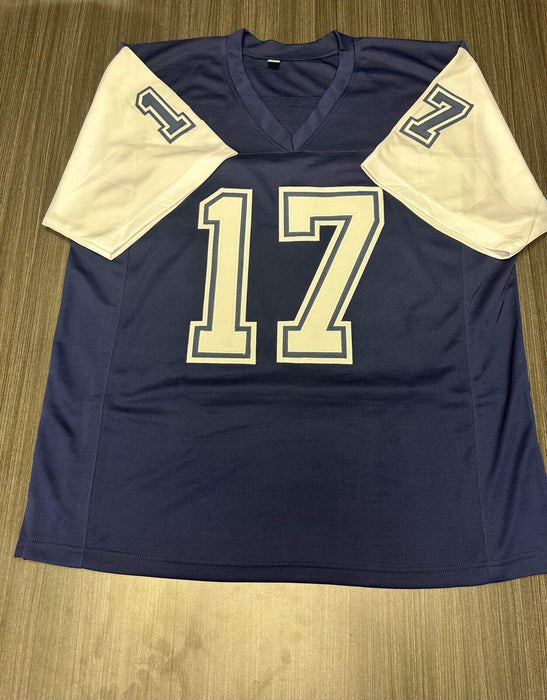 Quincy Carter Dallas Cowboys Autographed Custom Jersey Beckett