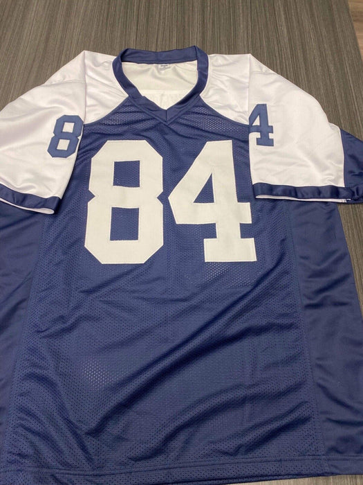 Jay Novacek Dallas Cowboys Autographed Custom Jersey JSA