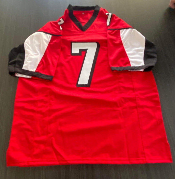 Michael Vick Atlanta Falcons Autographed Custom Jersey Beckett