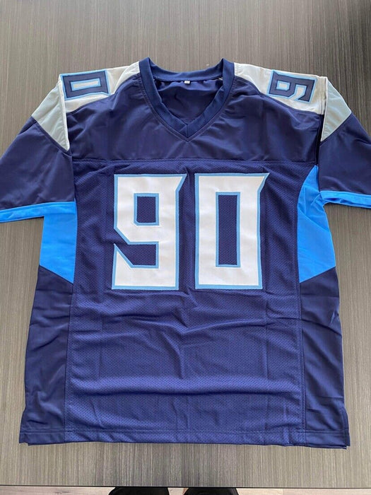 Jevon Kearse Tennessee Titans Autographed Custom Jersey Beckett