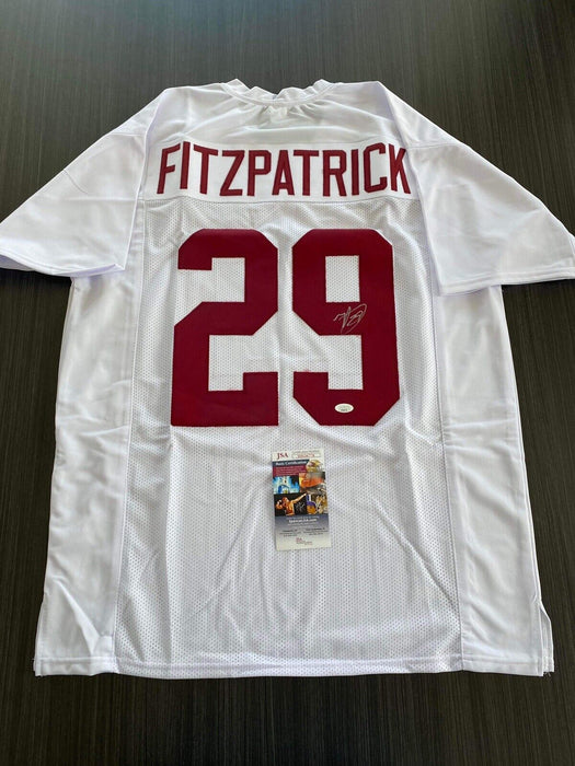 Minkah Fitzpatrick Alabama Crimson Tide Autographed Custom Jersey JSA