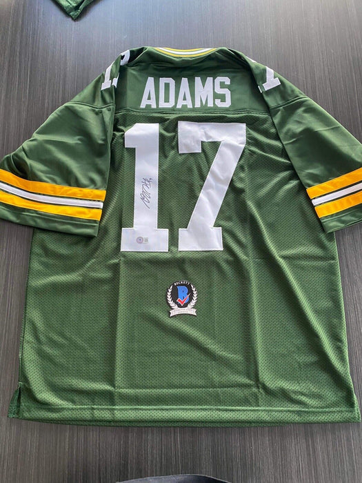 Davante Adams Green Bay Packers Autographed Custom Jersey Beckett