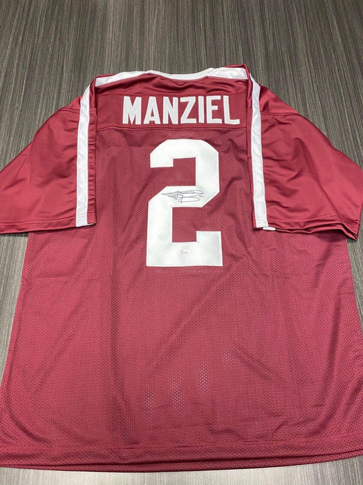 Johnny Manziel Texas A&M Aggies Autographed Custom Jersey JSA
