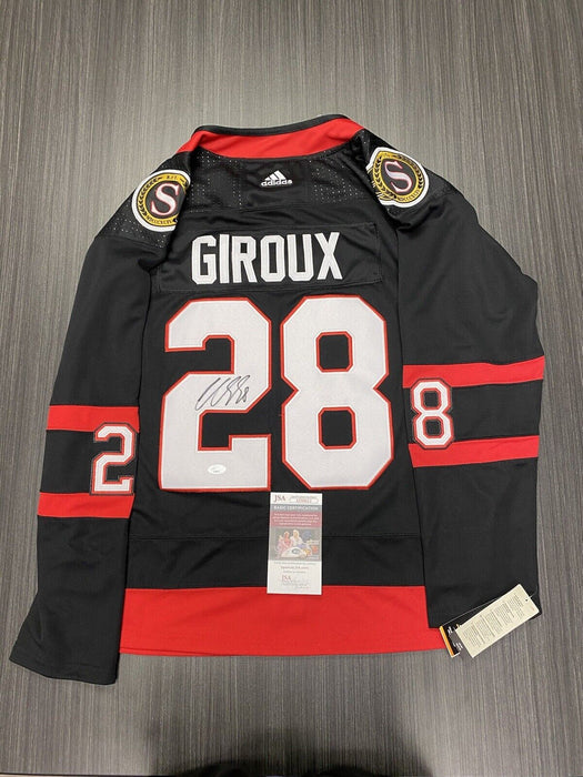 Claude Giroux Ottawa Senators Autographed Custom Jersey JSA