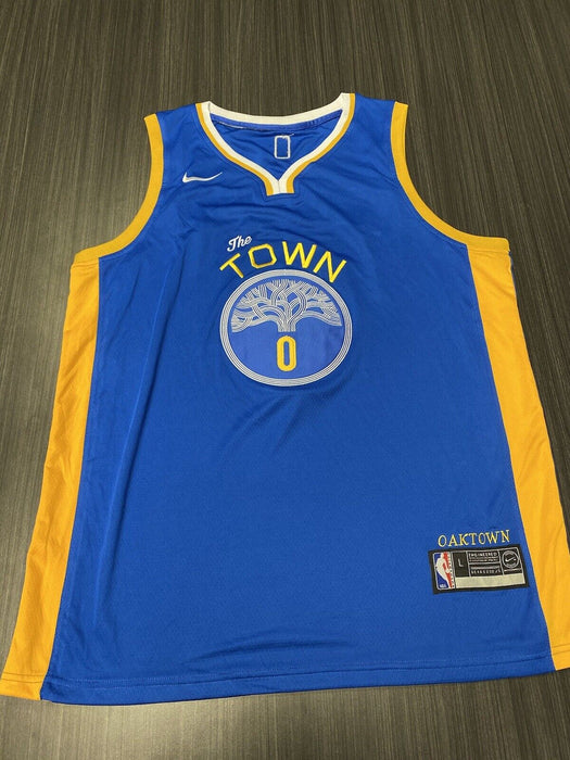 Donte Divincenzo Golden State Warriors Autographed Custom Jersey JSA