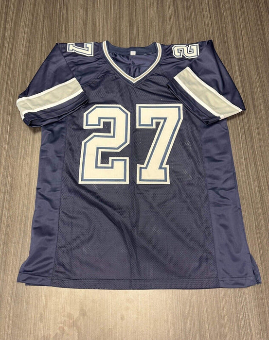 Jayron Kearse Dallas Cowboys Autographed Custom Jersey JSA Inscribed