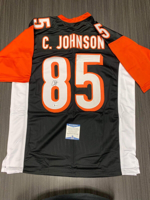 Chad Johnson Cincinnati Bengals Autographed Custom Jersey Beckett