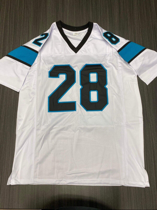 Jonathan Stewart Carolina Panthers Autographed Custom Jersey Radtke