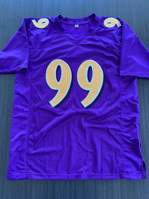 Odafe Oweh Baltimore Ravens Autographed Custom Jersey JSA
