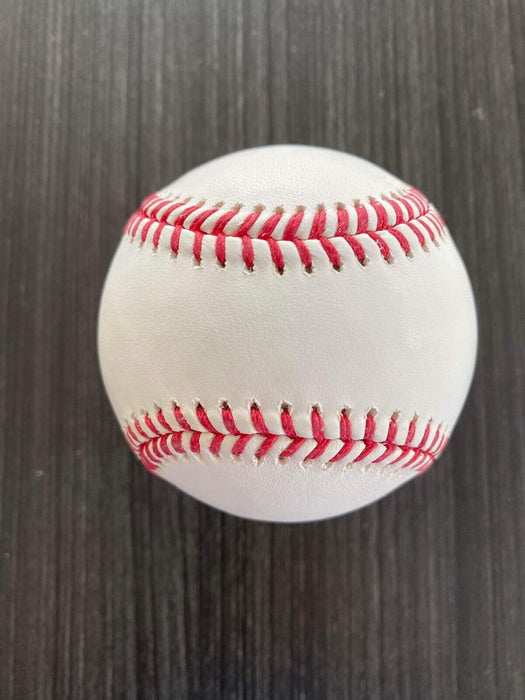 Austin Riley Atlanta Braves Autographed 2021 World Series Baseball Beckett