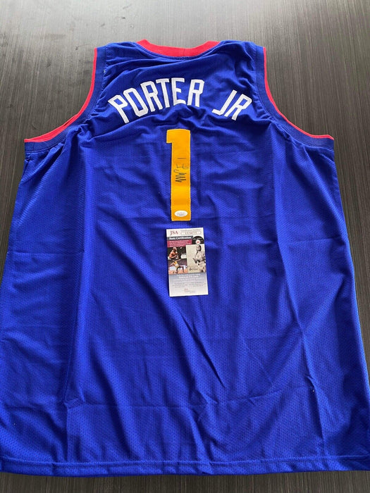 Michael Porter Jr. Denver Nuggets Autographed Custom Jersey JSA