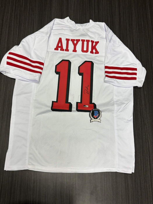 Brandon Aiyuk San Francisco 49ers Autographed Custom Jersey JSA