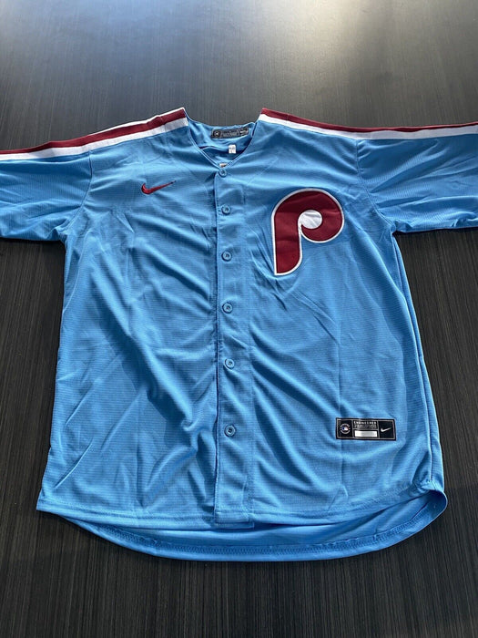 Kyle Gibson Philadelphia Phillies Autographed Custom Jersey JSA