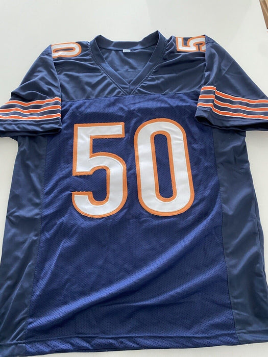 Mike Singletary Chicago Bears Autographed Custom Jersey JSA Inscribed