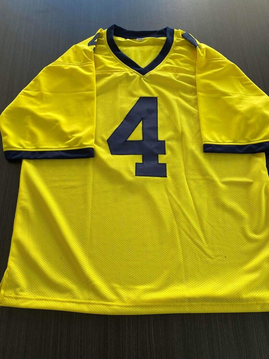 Nico Collins Michigan Wolverines Autographed Custom Jersey Beckett