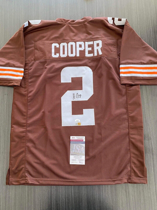 Amari Cooper Cleveland Browns Autographed Custom Jersey JSA