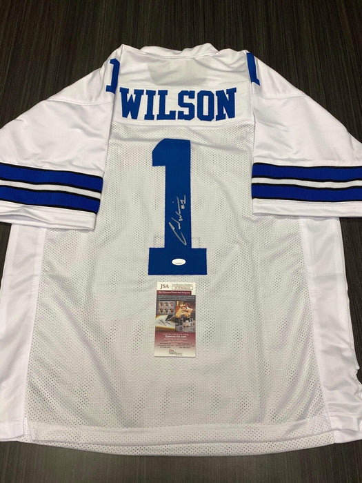 Cedric Wilson Dallas Cowboys Autographed Custom Jersey JSA