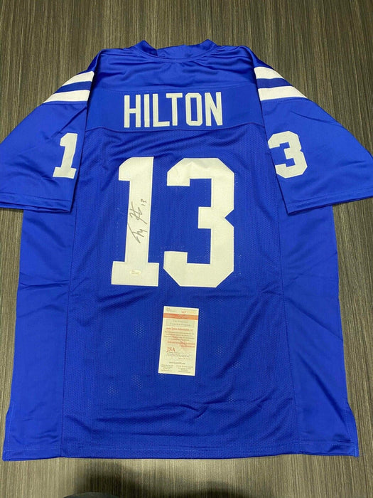 T.Y. Hilton Indianapolis Colts Autographed Custom Jersey JSA