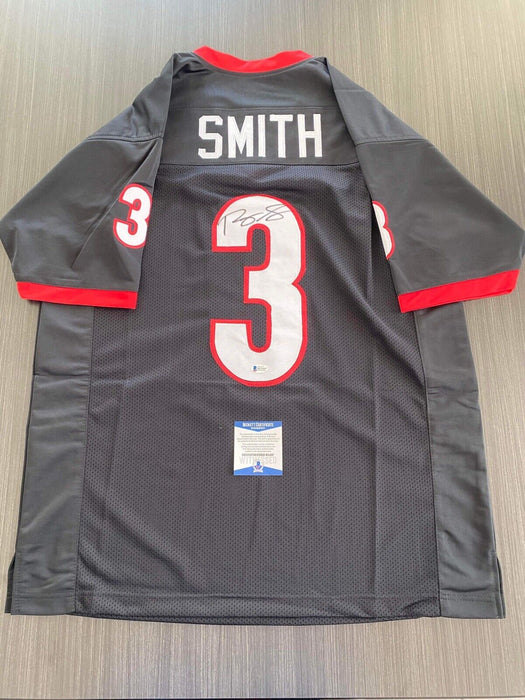 Roquan Smith Georgia Bulldogs Autographed Custom Jersey Beckett