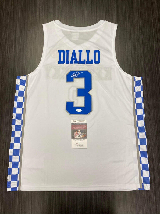 Hamidou Diallo Kentucky Wildcats Autographed Custom Jersey JSA