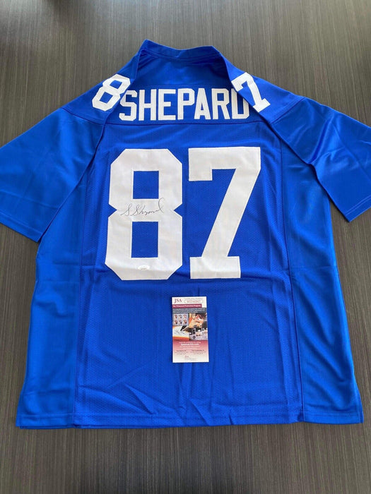 Sterling Shepard New York Giants Autographed Custom Jersey JSA