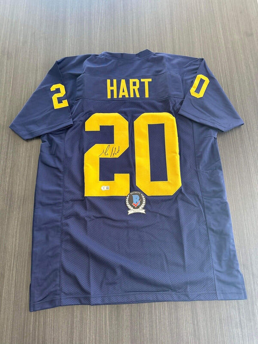 Mike Hart Michigan Wolverines Autographed Custom Jersey Beckett