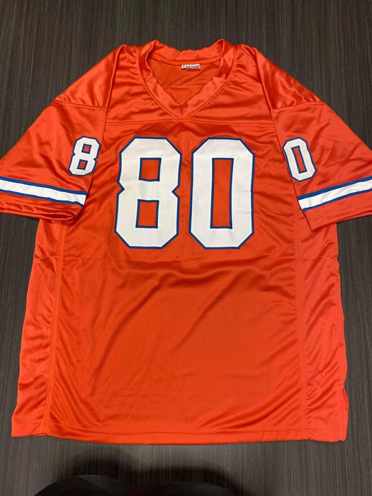 Rich Upchurch Denver Broncos Autographed Custom Jersey JSA Inscribed