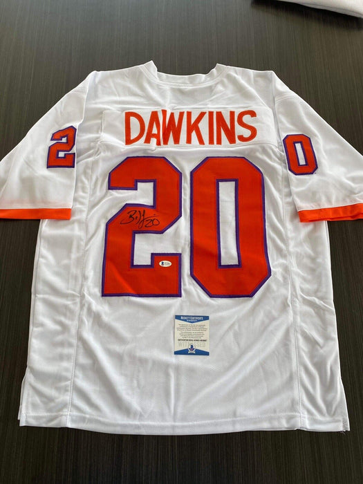 Brian Dawkins Clemson Tigers Autographed Custom Jersey Beckett