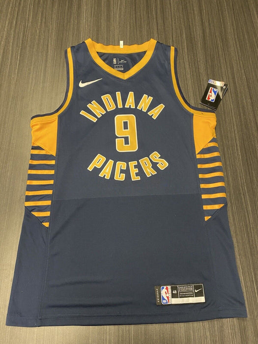 TJ McConnell Indiana Pacers Autographed Custom Jersey JSA