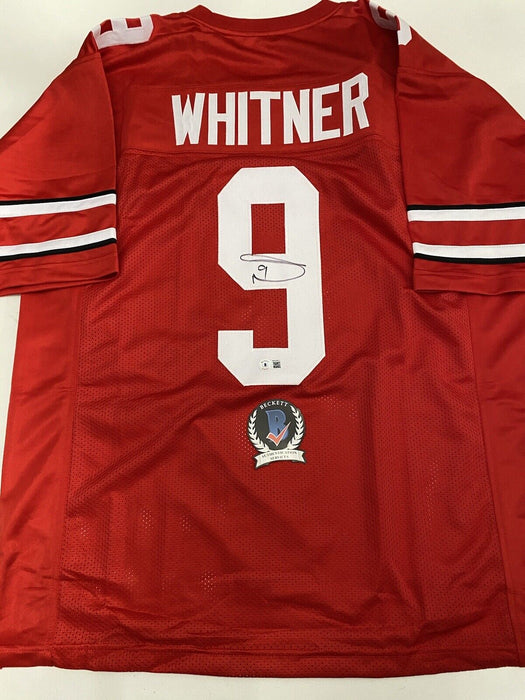 Donte Whitner Ohio State Buckeyes Autographed Custom Jersey Beckett