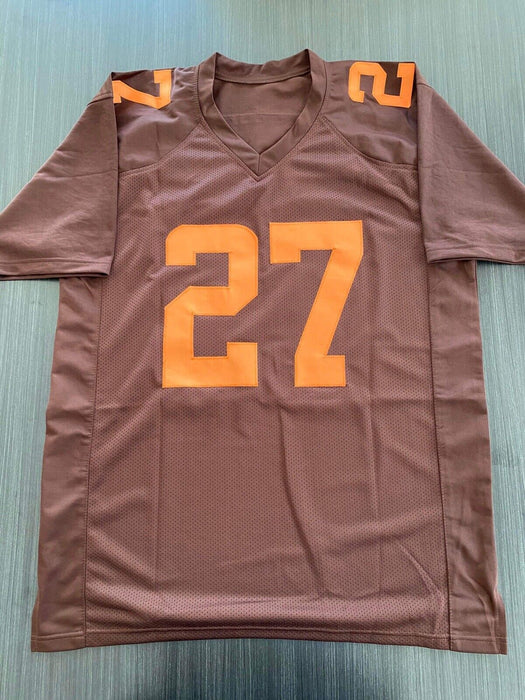 Kareem Hunt Cleveland Browns Autographed Custom Jersey JSA