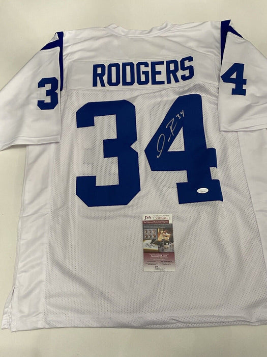 Isaiah Rodgers Indianapolis Colts Autographed Custom Jersey JSA
