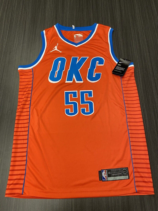 Darius Bazley Oklahoma City Thunder Autographed Custom Jersey JSA