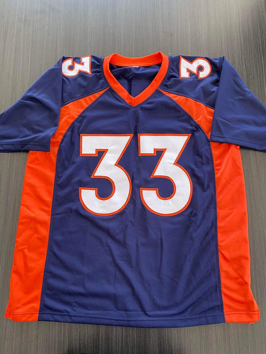 Javonte Williams Denver Broncos Autographed Custom Jersey Beckett